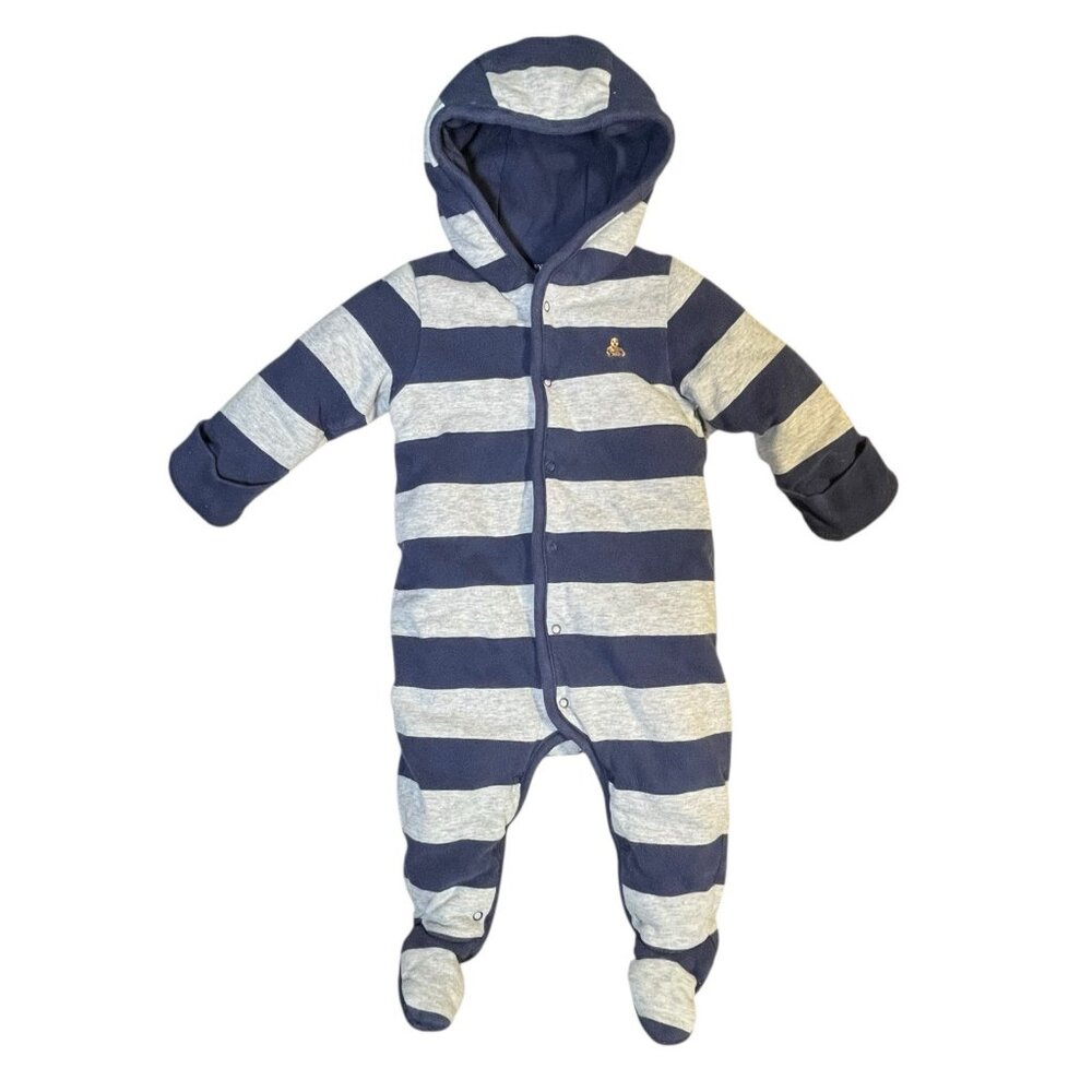 Baby Gap Insulated Cotton size 3-6 Months Snap Closure Bunting‎ Snowsuit